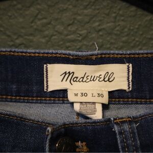Madewell Men’s Athletic Slim 30x30 Jeans